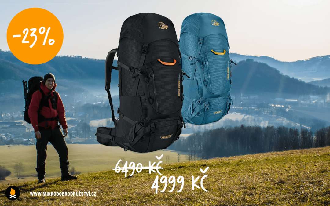 SPECIÁLNÍ NABÍDKA: BATOH LOWE ALPINE CERRO TORRE 65:85