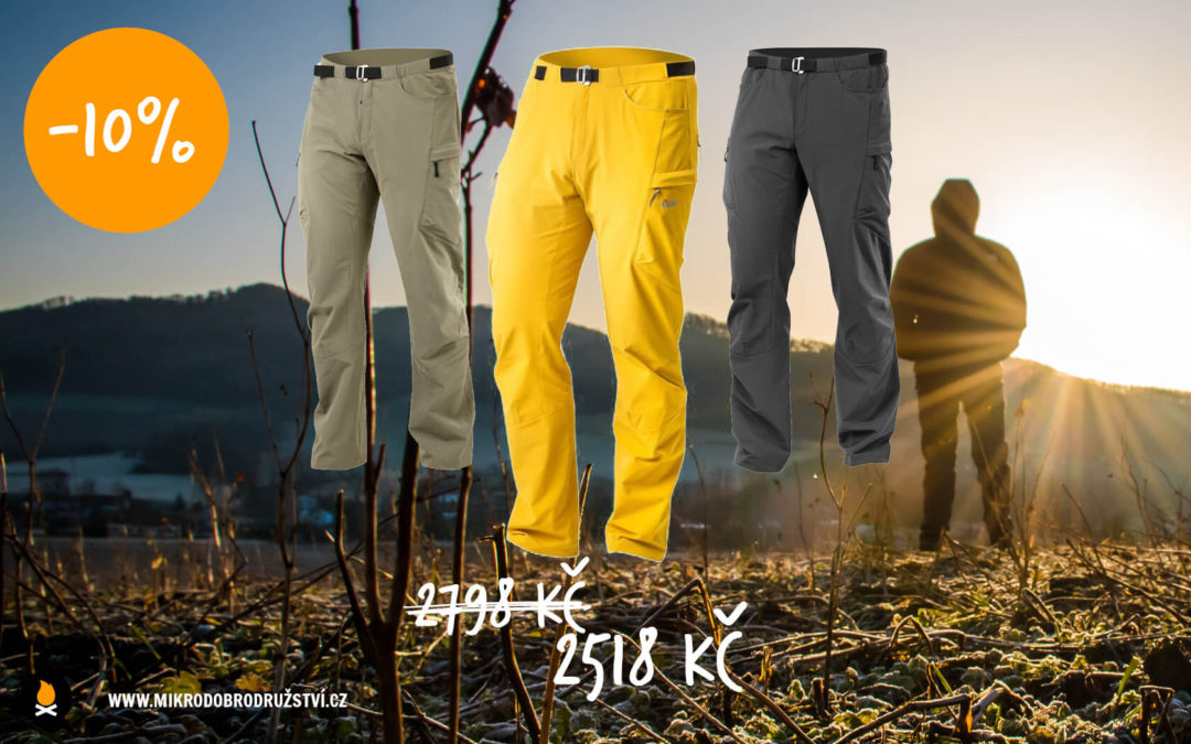 SPECIÁLNÍ NABÍDKA: TECHNICKÉ SOFTSHELLOVÉ KALHOTY TILAK CRUX